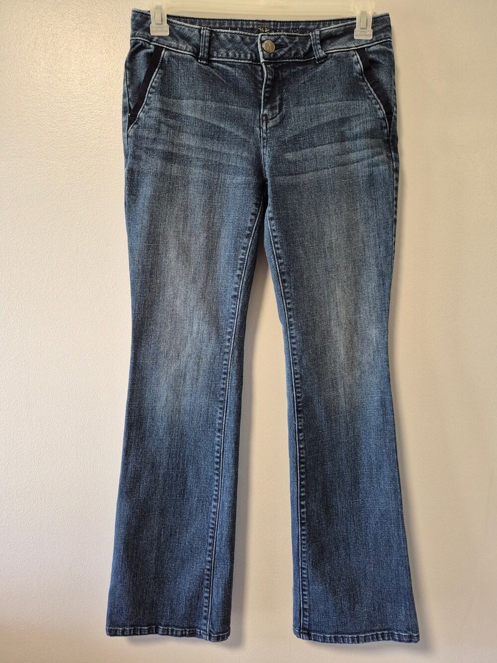 Simply Vera Vera Wang Bootcut Jeans Women's 8 Blue Denim Medium Wash
